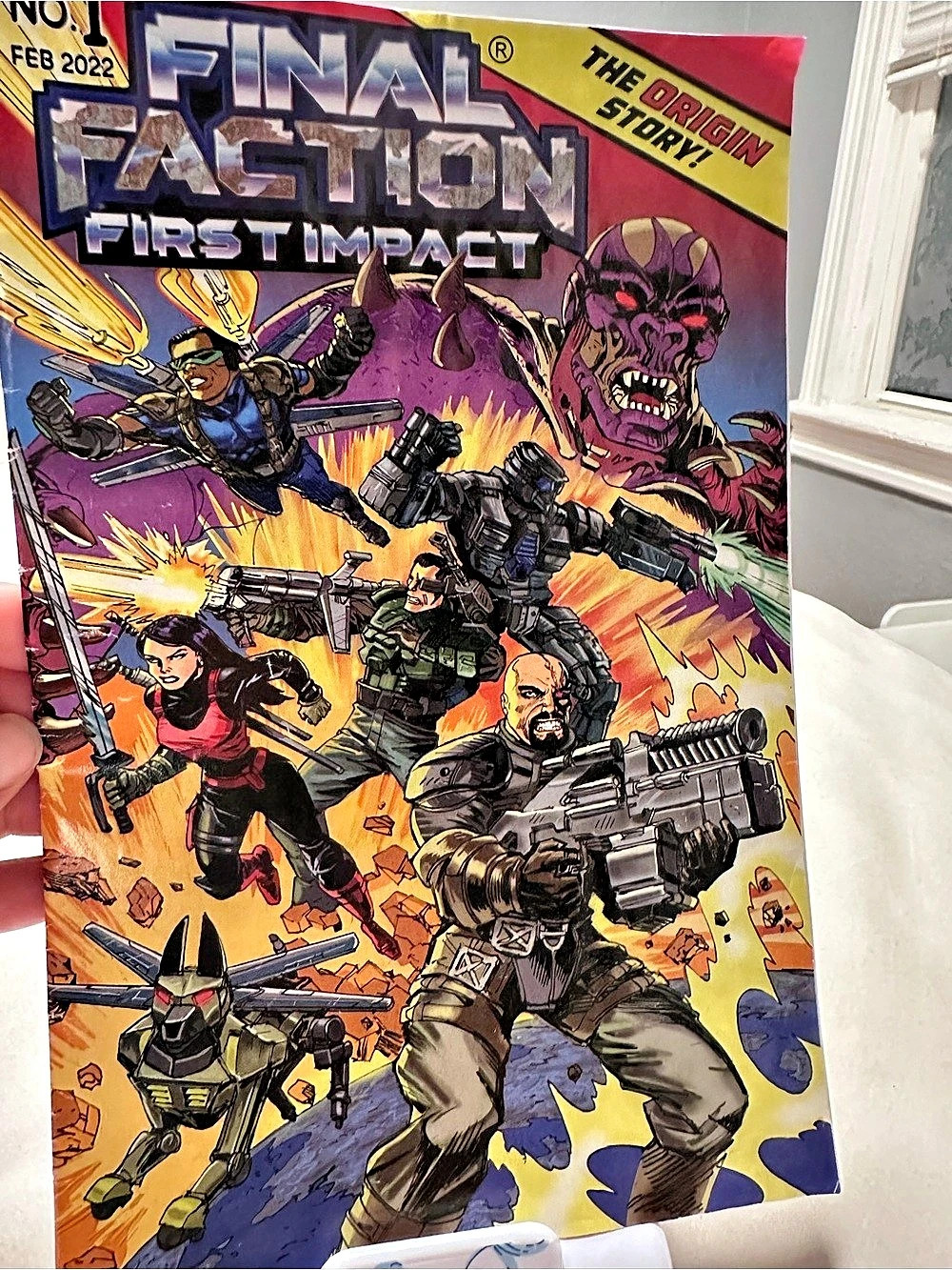Dollar Tree Final Faction: First Impact, Issue #2 Kharn Kingdom Comic Book Issue